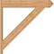 Ekena Millwork Traditional Arts & Crafts Smooth Outlooker, Western Red Cedar, 7 1/2"W x 42"D x 42"H OUT08X42X42TRA03SWR - alternate 2